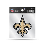 Wholesale Saints Clear Backer Decal W/ Primary Logo (4"X4")