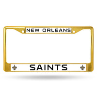 Wholesale Saints Gold Colored Chrome Frame