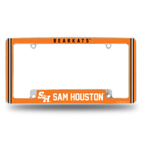 Wholesale Sam Houston State Alternate Design All Over Chrome Frame - Bottom Oriented