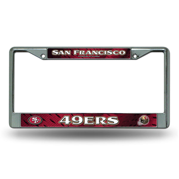 Wholesale San Francisco 49'Ers Chrome Frame