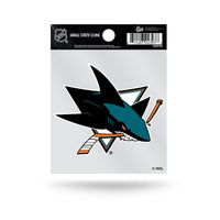 Wholesale San Jose Sharks Secondary Design Small Static Cling