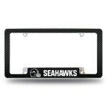 Wholesale Seahawks Custom Carbon Fiber All Over Chrome Frame (Bottom Oriented)
