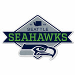 Wholesale Seahawks Shape Cut Logo With Header Card - Diamond Design