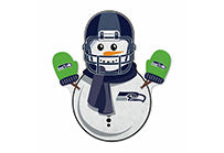 Wholesale Seahawks Snowman Shape Cut Pennant