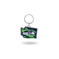 Wholesale Seahawks - Washington State Shaped Keychain