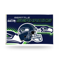 Wholesale Seattle Seahawks Helmet Banner Flag (3X5)