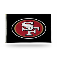 Wholesale Sf 49Ers Black Banner Flag (3X5)