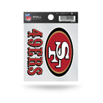 Wholesale SF 49ers Small Static Cling