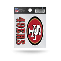 Wholesale SF 49ers Small Static Cling