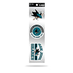 Wholesale Sharks 3-Piece Retro Spirit Decals