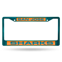 Wholesale Sharks Aqua Laser Colored Chrome Frame