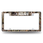 Wholesale Sharks / Mossy Oak Camo Break-Up Country All Over Chrome Frame (Top Oriented)