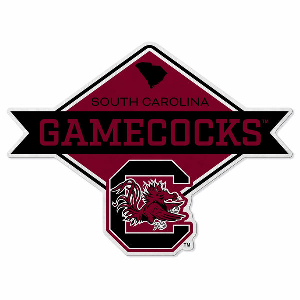 Wholesale South Carolina University Shape Cut Logo With Header Card - Diamond Design