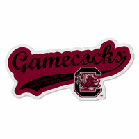 Wholesale South Carolina University Shape Cut Logo With Header Card - Distressed Design