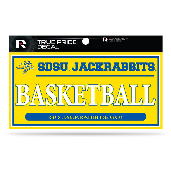Wholesale South Dakota State University 3" X 6" True Pride Decal - Basketball (Alternate)