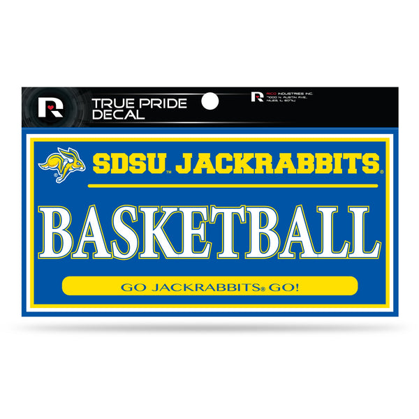 Wholesale South Dakota State University 3" X 6" True Pride Decal - Basketball