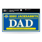Wholesale South Dakota State University 3" X 6" True Pride Decal - Dad