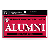 Wholesale South Dakota University 3" X 6" True Pride Decal - Alumni