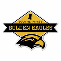 Wholesale Southern Miss Shape Cut Logo With Header Card - Diamond Design