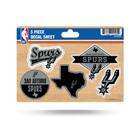 Wholesale Spurs 5-Pc Sticker Sheet