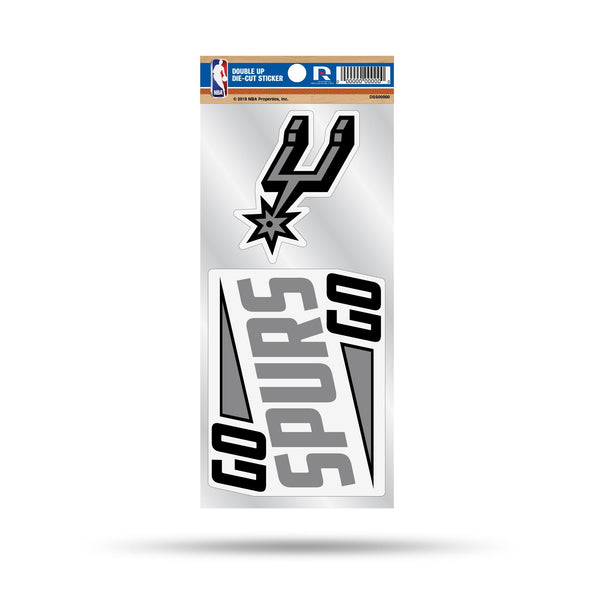 Wholesale Spurs Double Up Die Cut Sticker