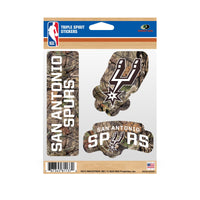 Wholesale Spurs / Mossy Oak Camo Break-Up Triple Spirit Sticker