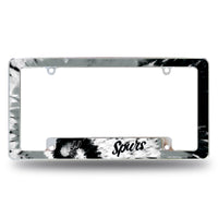 Wholesale Spurs - Tie Dye Design - All Over Chrome Frame (Bottom Oriented)