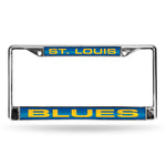 Wholesale St Louis Blues Blue Laser Chrome Frame