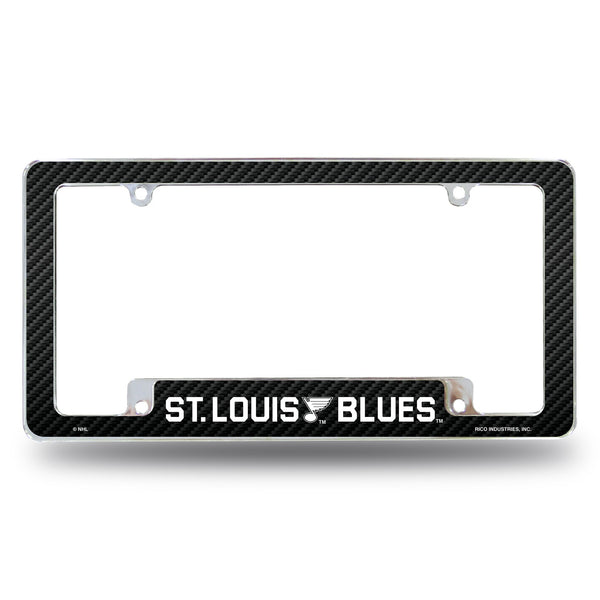 Wholesale St. Louis Blues - Carbon Fiber Design - All Over Chrome Frame