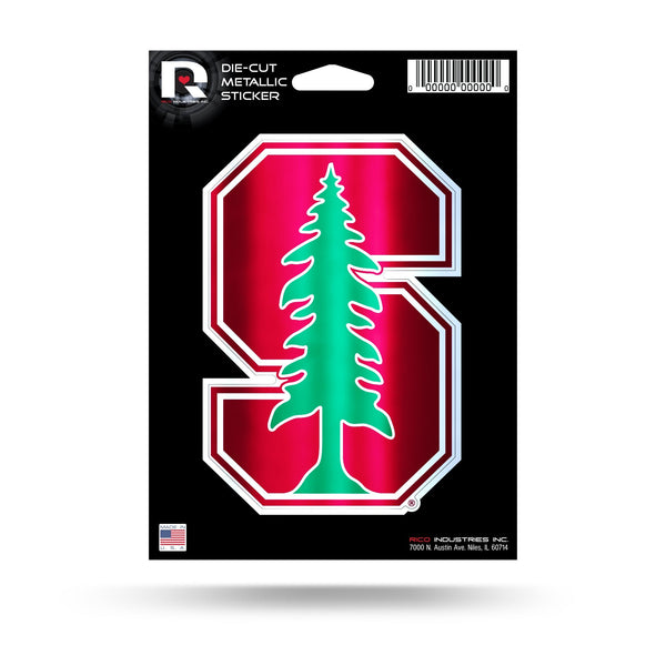 Wholesale Stanford Die Cut Metallic Sticker
