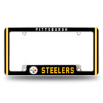 Wholesale Steelers Alternate Design All Over Chrome Frame - Bottom Oriented