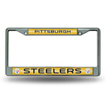 Wholesale Steelers Bling Chrome Frame