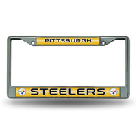 Wholesale Steelers Bling Chrome Frame