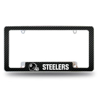 Wholesale Steelers Custom Carbon Fiber All Over Chrome Frame (Bottom Oriented)