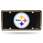 Wholesale Steelers Primary Logo Metal Tag (Black)