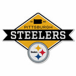 Wholesale Steelers Shape Cut Logo With Header Card - Diamond Design