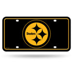 Wholesale Steelers - Yellow Logo On Black Background - Metal Tag