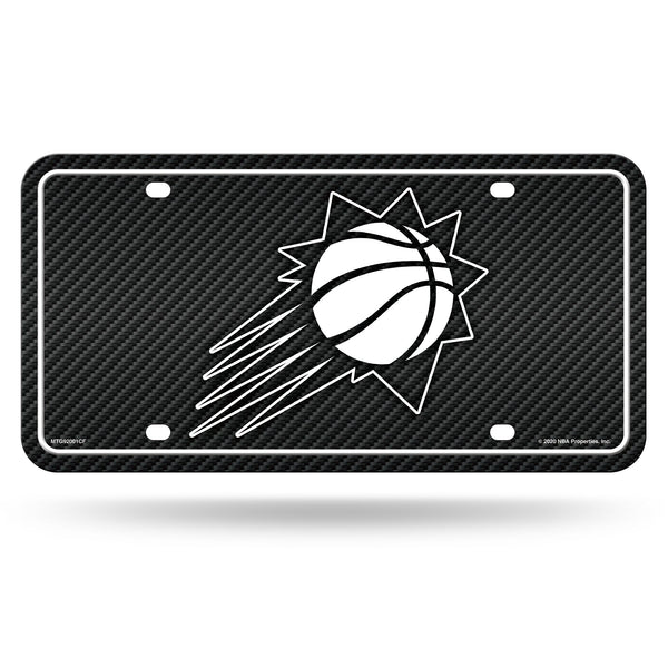 Wholesale Suns - Carbon Fiber Design - Metal Auto Tag