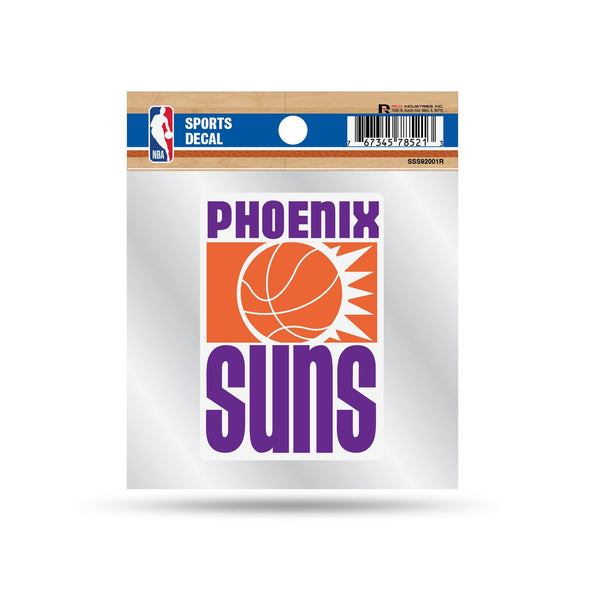 Wholesale Suns Clear Backer Decal W/ Retro Logo (4"X4")