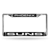 Wholesale Suns Laser Chrome Frame - Black Background With White Letters