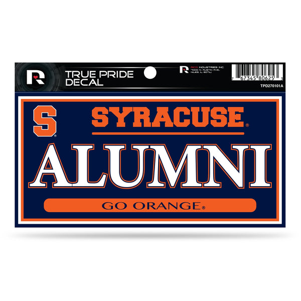 Wholesale Syracuse University 3" X 6" True Pride Decal - Alumni