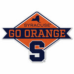 Wholesale Syracuse University Shape Cut Logo With Header Card - Diamond Design