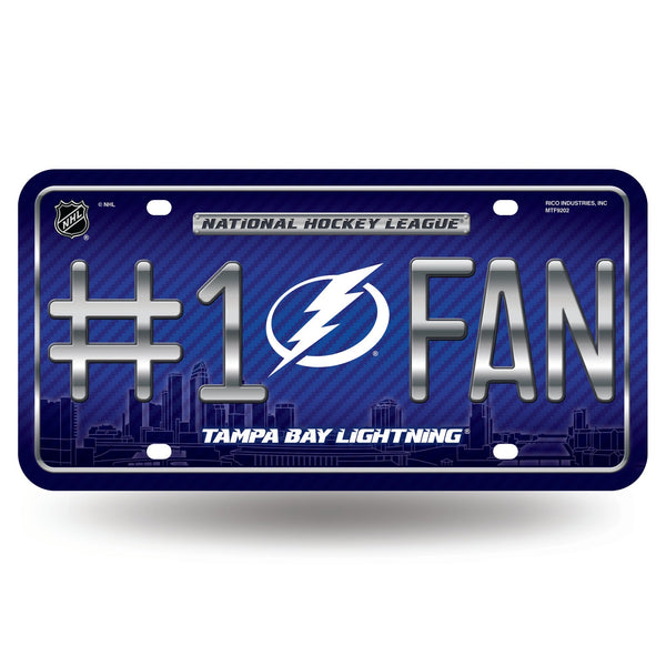Wholesale Tampa Bay Lightning #1 Fan Metal Tag