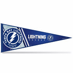 Wholesale Tampa Bay Lightning Soft Felt 12" X 30" Pennant With Header Card