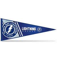 Wholesale Tampa Bay Lightning Soft Felt 12" X 30" Pennant With Header Card