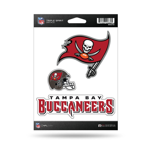 Wholesale TB Buccaneers Triple Spirit Stickers