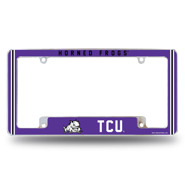 Wholesale Tcu Alternate Design All Over Chrome Frame - Bottom Oriented