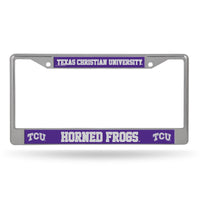 Wholesale TCU Horned Frogs Chrome Frame