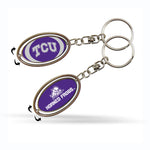 Wholesale Tcu Spinner Keychain