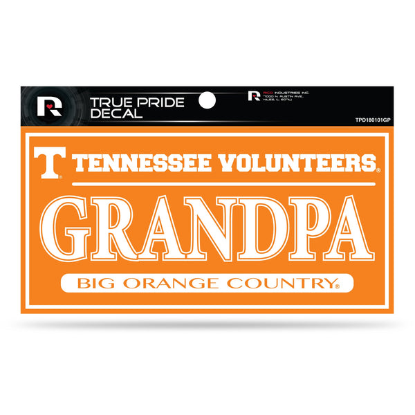 Wholesale Tennessee 3" X 6" True Pride Decal - Grandpa